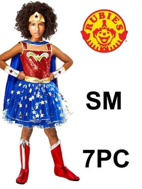 Rubie's Red & Blue Superhero Star Tutu Costume for Kids